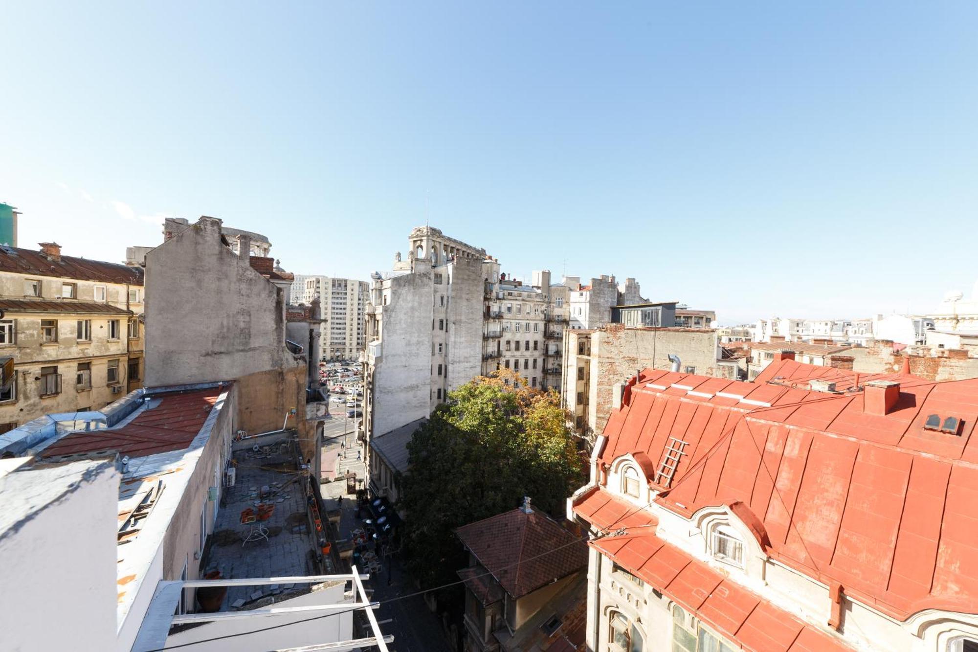 Roof Top Apartments Bukarest Eksteriør billede